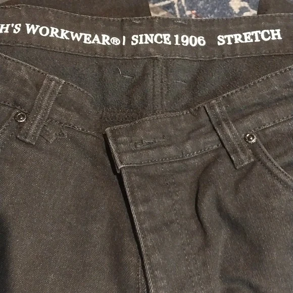 Smiths Workwear Fleece Lined Stretch Performance Mens Regular Fit Workwear Pant - Picture 3 of 6